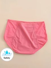 6 Pack - Women'S Large Size Leak-Proof Physiological Underwear Mesh Super Breathable Underwear High Stretch Underwear Three-Layer Widened Leak-Proof Layer Briefs High Waist Abdomen Underwear Women - Image 6
